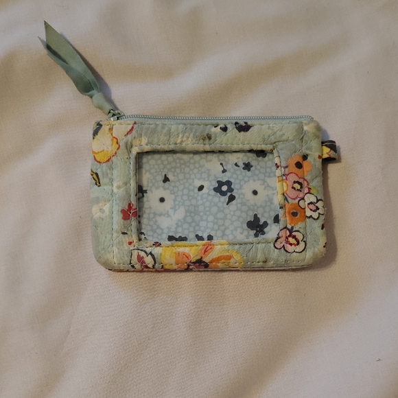 Vera Bradley Floral ID Wallet - Light Blue and Multicolor - Picture 1 of 2